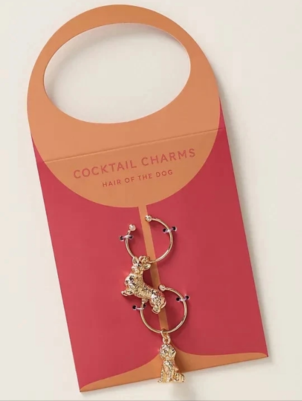Anhropologie Cocktail Charms - set of 2 - Hair of the Dog